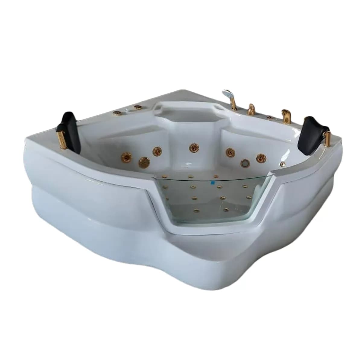 Köşe Oval Camlı Jakuzi 151 X 151 H 65 — görsel 1