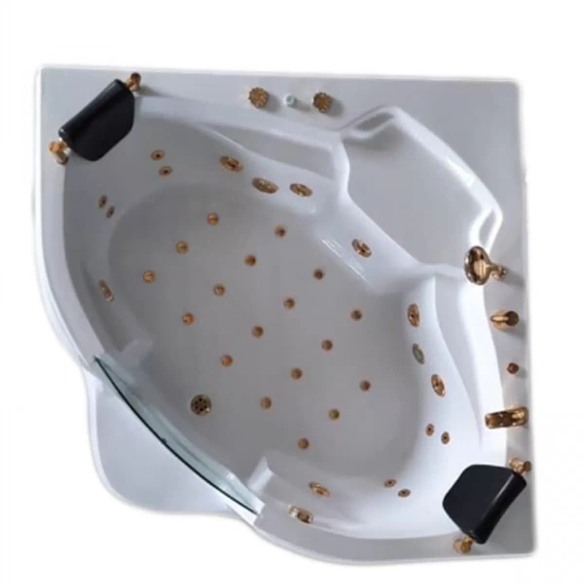 Köşe Oval Camlı Jakuzi 151 X 151 H 65 — görsel 3
