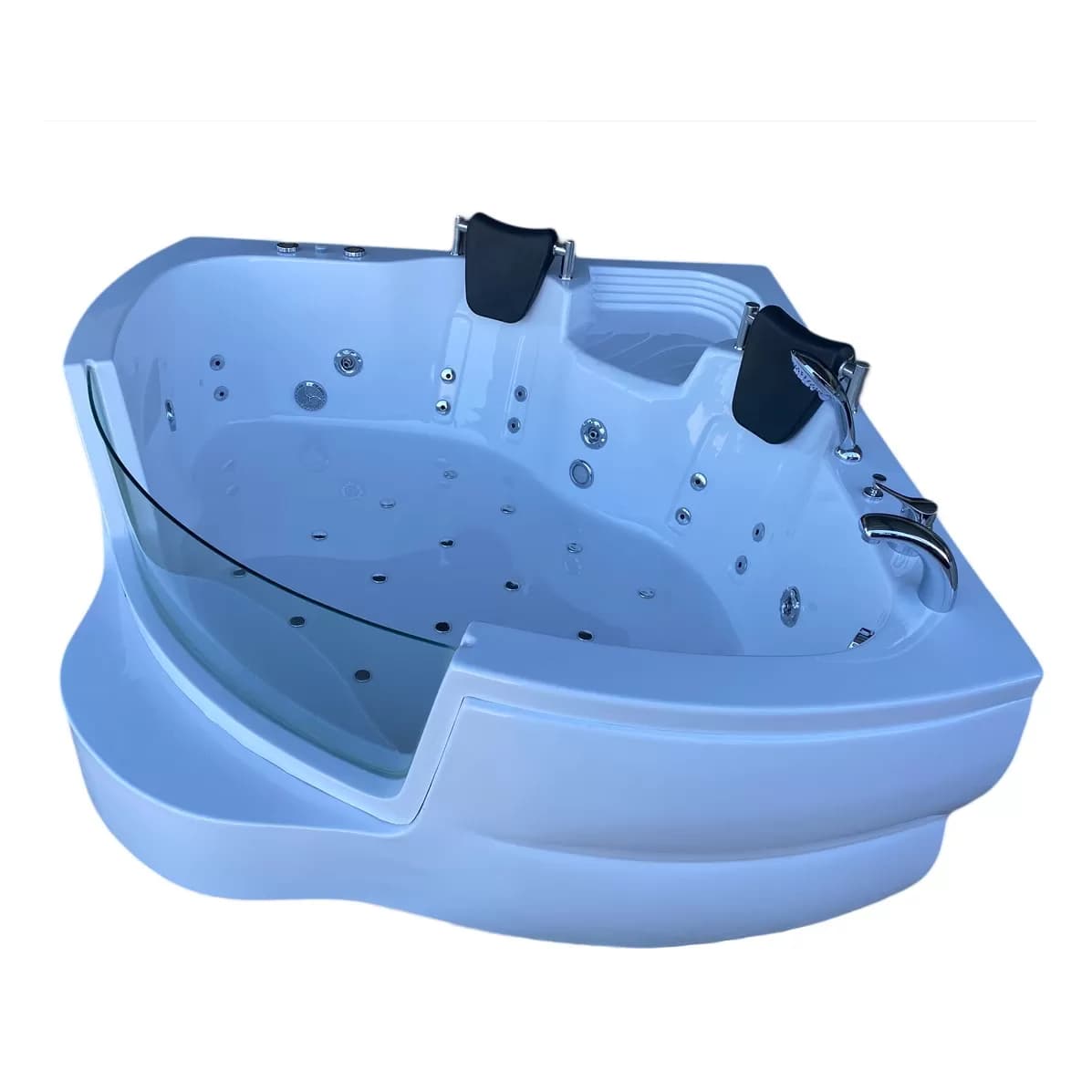 Köşe Oval Camlı Jakuzi 160 X 160 H 65 — görsel 3