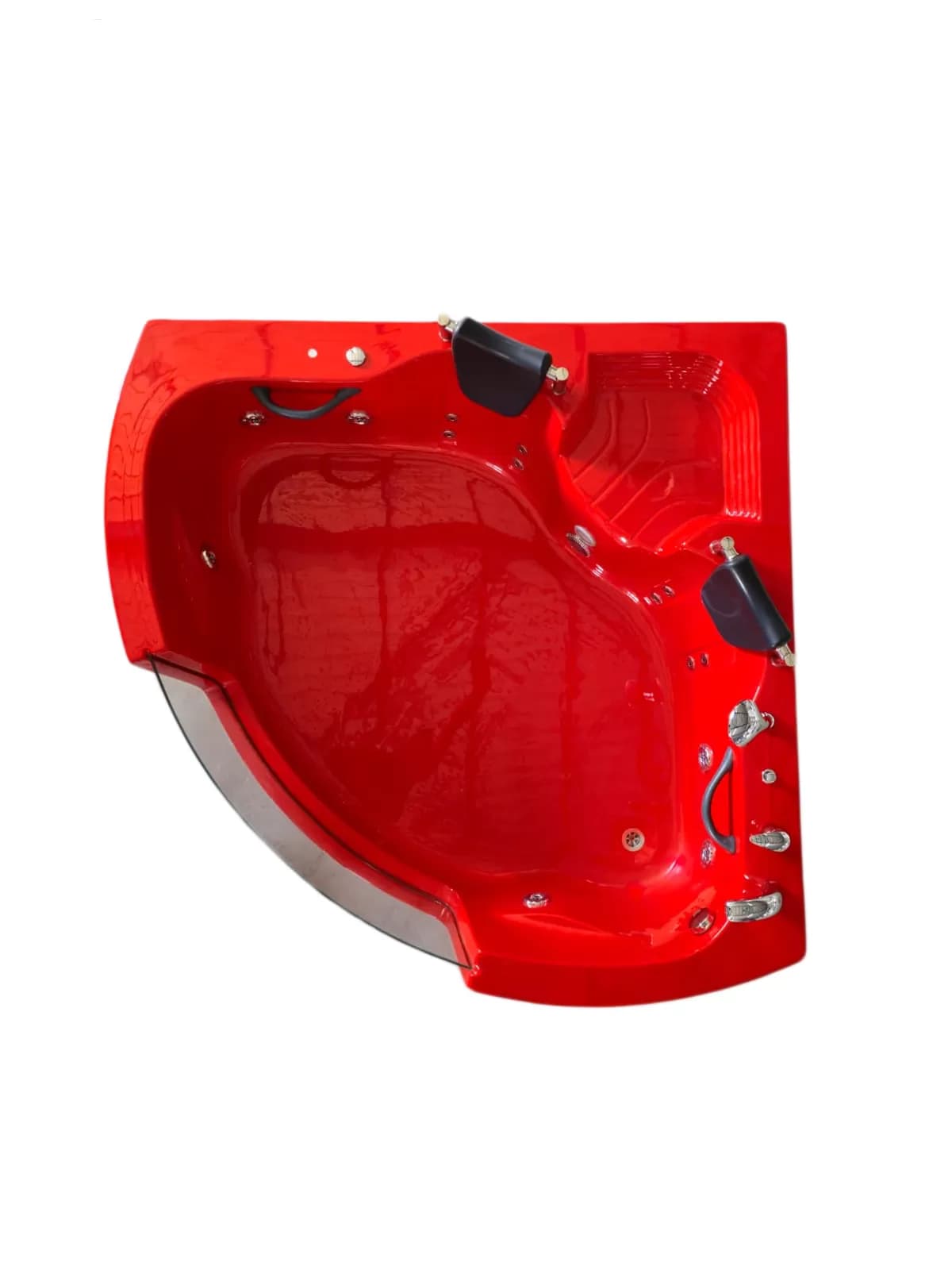 Köşe Oval Camlı Jakuzi 160 X 160 H 65 — görsel 4