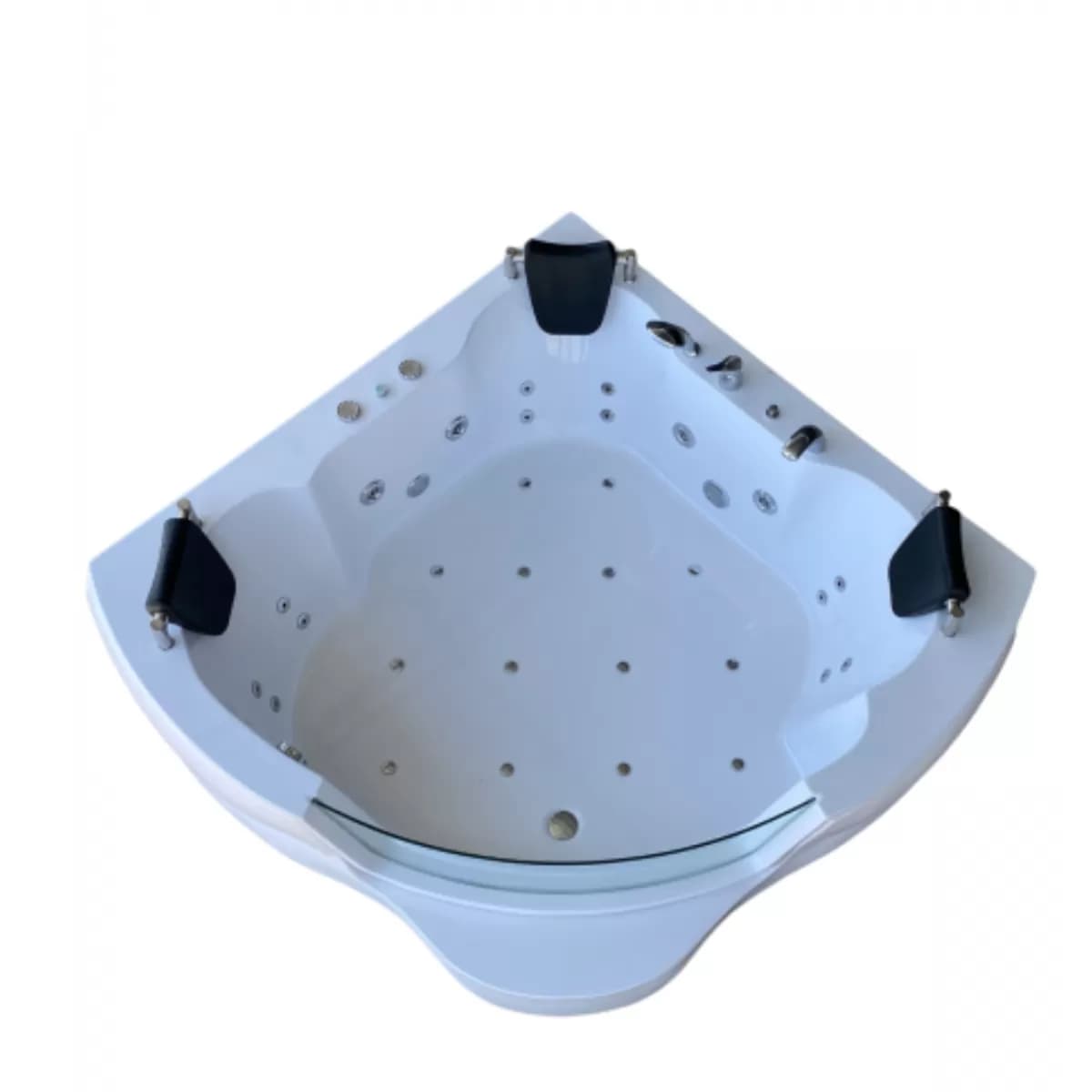 Köşe Oval Camlı Jakuzi 170 X 170 H 65 — görsel 1