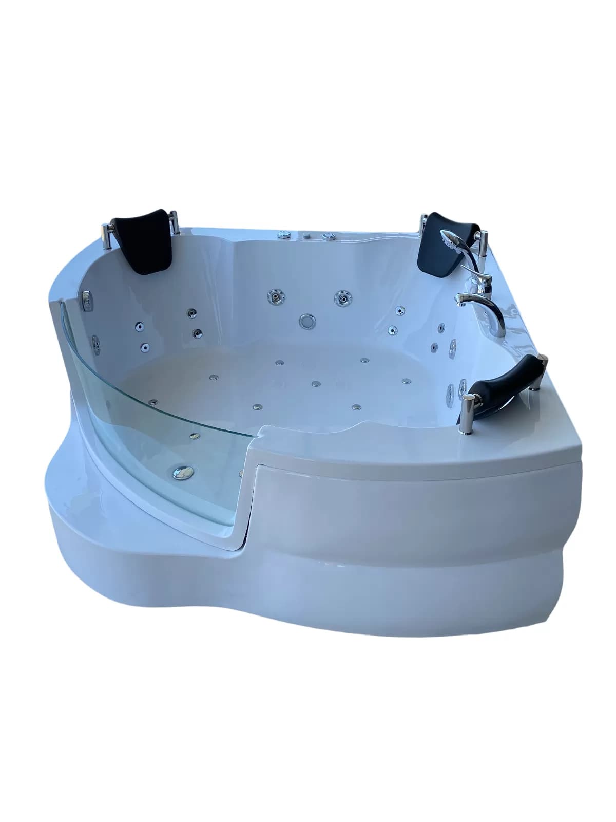 Köşe Oval Camlı Jakuzi 170 X 170 H 65 — görsel 4